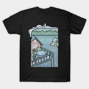 Breakfast on a Lake T-Shirt